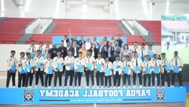 Papua Football Academy Wisuda 24 Siswa Angkatan Pertama