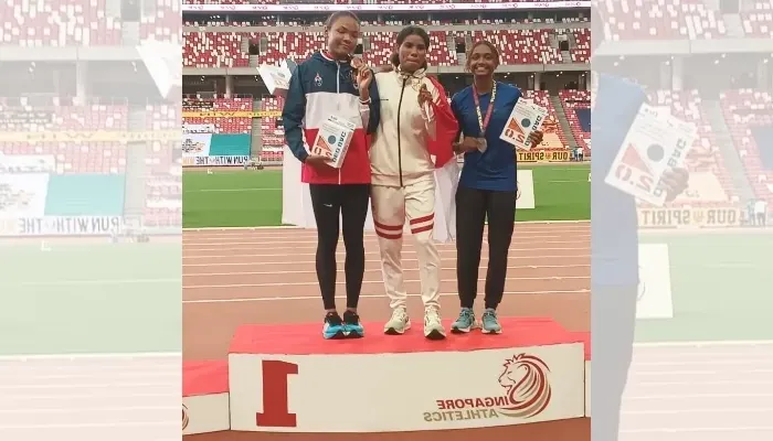 Atlet Papua di Pelatnas Atletik Mimika Sukses Raih Empat Medali di Ajang 84th Singapore Open