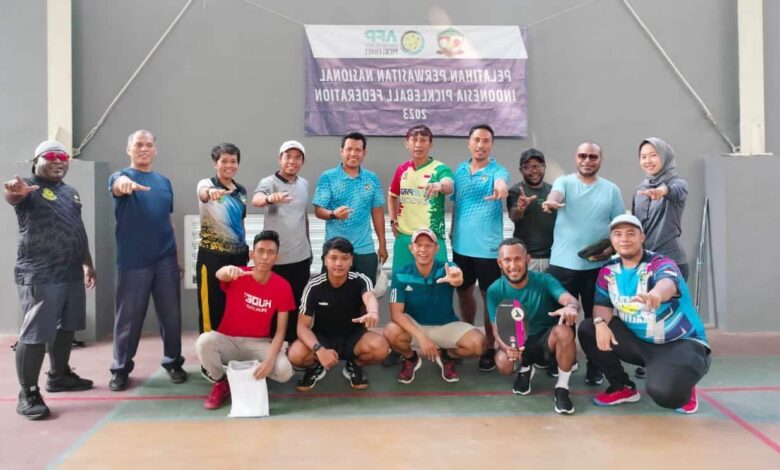 OD Ketua Pickleball Papua Kirim 2 Orang untuk Mengikuti Pelatihan Wasit Nasional