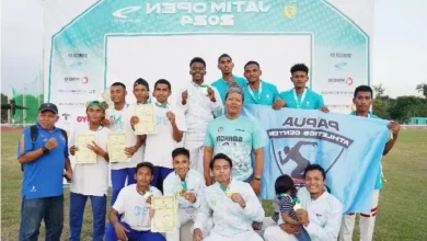 Atlet Papua dari Athletics Center Sukses Raih 8 Medali di Kejurda Atletik Jatim Open 2024