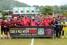 Buka Turnamen Merah Putih CUP II, Ketua KONI Papua: Agar Generasi Muda Dapat Terwadahi dalam Satu Forum