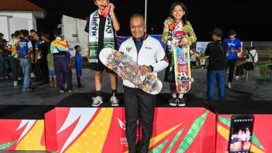 Papua Pegunungan Raih 2 Medali Emas di Ekshibisi Cabang Olahraga Skateboard PON XXI