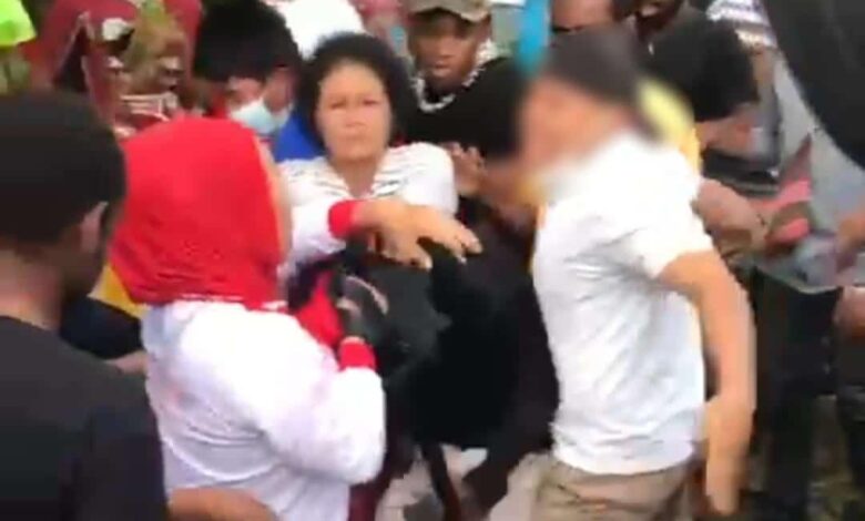 Kericuhan Warnai Aksi Jalan Sehat Prabowo di Jayapura