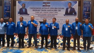 Dominggus Rumaropen Terpilih Sebagai Ketua DPC Partai Demokrat Biak Numfor