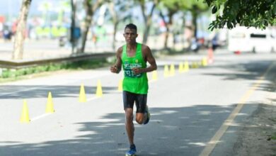 Atlet Maraton Papua Pegunungan Berhasil Melintasi Garis Finis