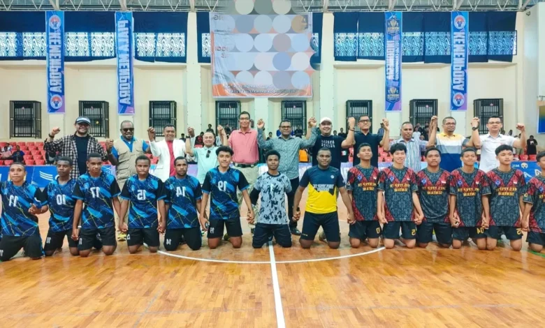 Piala Menpora U-18 Futsal Championship Region Papua Resmi Dimulai